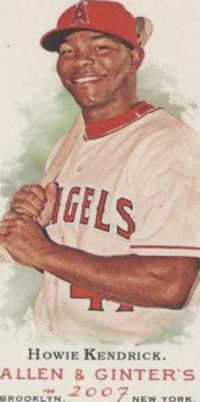 2007 Topps Allen & Ginter's - Howie Kendrick #8