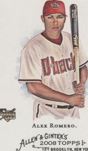 2008 Topps Allen & Ginter's - Alex Romero #108