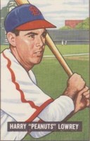 1986 C.C.C. 1951 Bowman Reprints - Harry 'peanuts' Lowrey #194