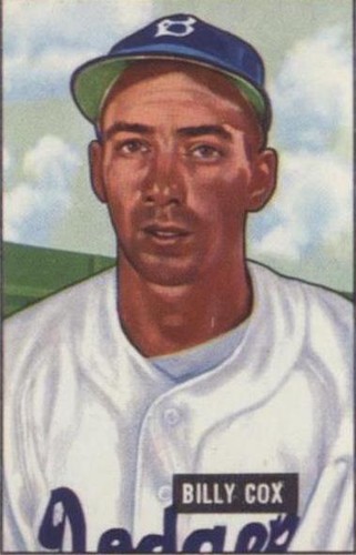 1986 C.C.C. 1951 Bowman Reprints - Billy Cox #224