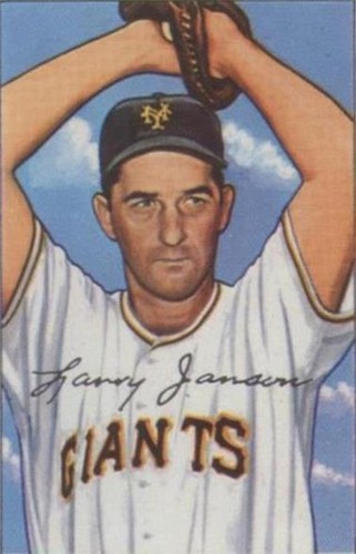 1987 C.C.C. 1952 Bowman Reprints - Larry Jansen #90