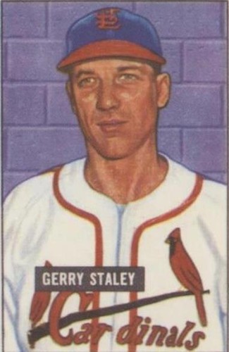 1986 C.C.C. 1951 Bowman Reprints - Gerry Staley #121