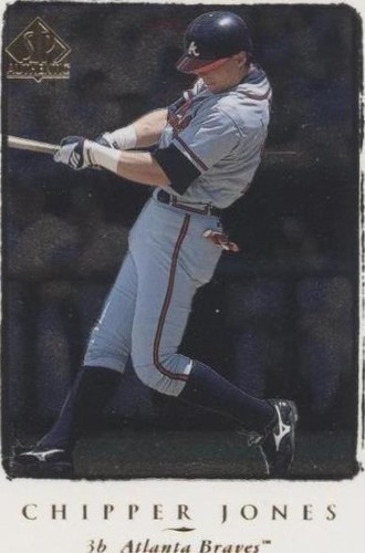 1998 SP Authentic - Chipper Jones #47