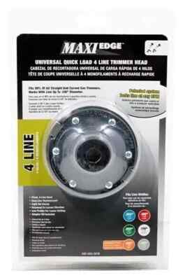 Arnold Trimmer Head 490-060-0016 Maxi Edge Universal Quick Load 4 Line Trimmer 