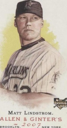 2007 Topps Allen & Ginter's - Matt Lindstrom #44