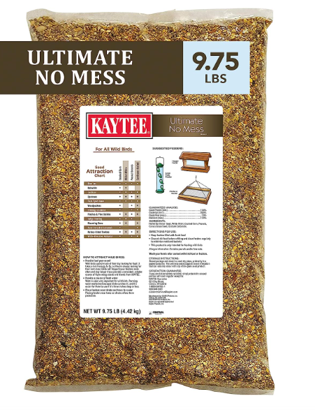 Kaytee Wild Bird Ultimate No Mess Wild Bird Food Seed for Ca