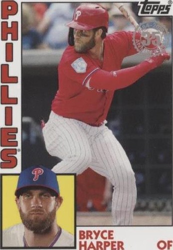 2019 Topps Mini - Bryce Harper #84-38