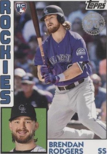 2019 Topps Mini - Brendan Rodgers #84-36