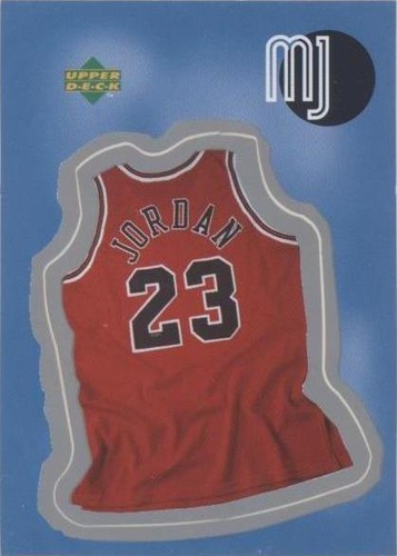 1998-99 Upper Deck Michael Jordan MJ Sticker Collection - Michael Jordan #SU30