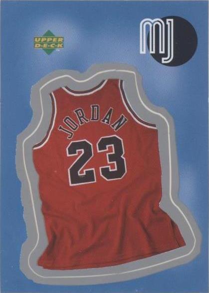 1998-99 Upper Deck Michael Jordan MJ Sticker Collection - Michael Jordan #SU30