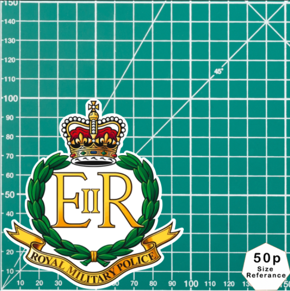 Royal Military Police Waterproof Vinyl Stickers (old style) - Official Reseller - Picture 5 of 11