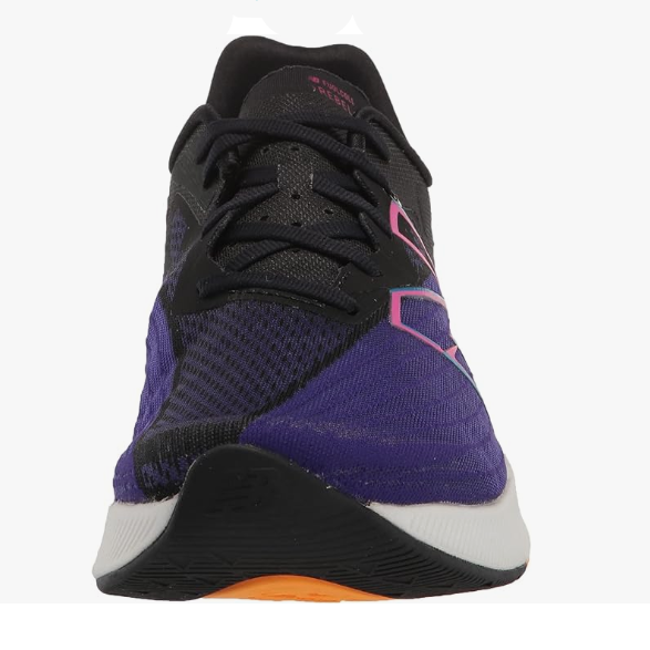 Pre-owned New Balance 175 Balance Women's Fuelcell Rebel V2 Speed Running Shoe, Violet/black, 11