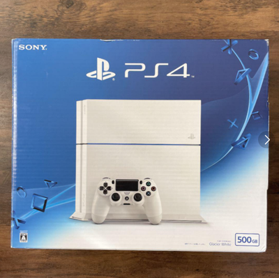 SONY PS4 PlayStation 4 CUH-1200AB02 500GB Glacier White Console 