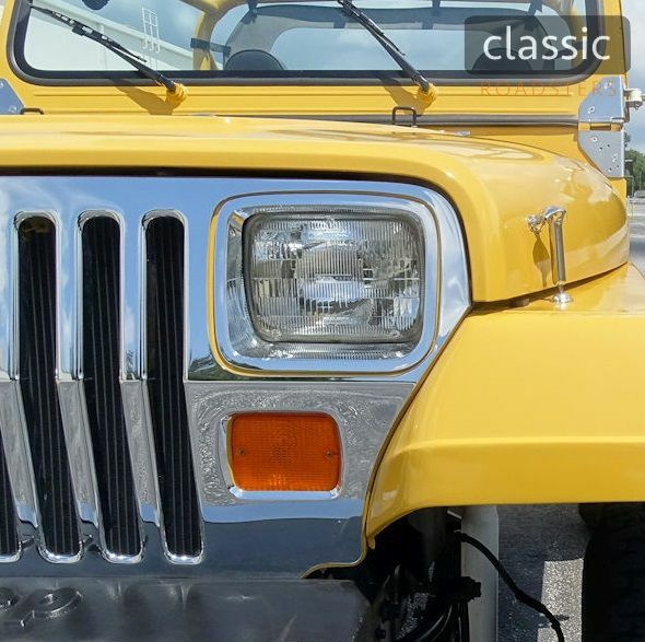 2x Jeep Wrangler YJ Scheinwerfer Bj 85-05 zur Umrüstung US