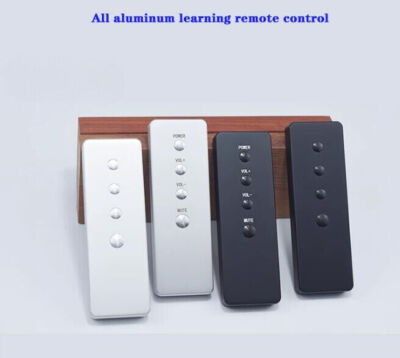 Universal Learning Volume Remote Controller Aluminum Shell Infrared Audio Remote