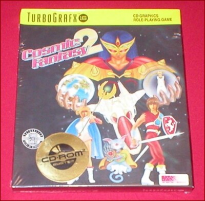 Cosmic Fantasy 2 for the Turbo Grafx 16 CD Duo System NEW SEALED