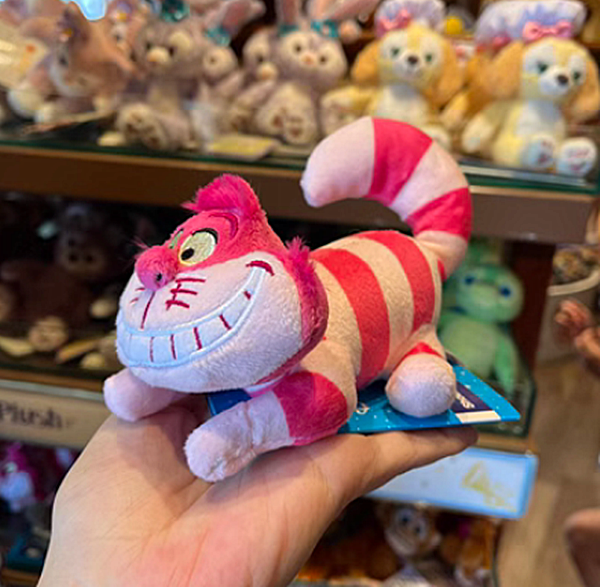 Disney Cheshire cat Shoulder Plush toy Magnetic Pal Alice in