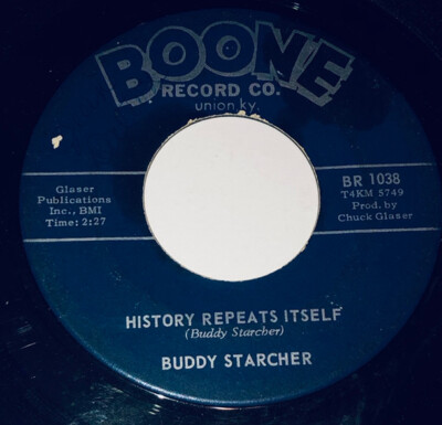 Buddy Starcher History Repeats Itself / Snipers Hill 45 Rpm 23A14