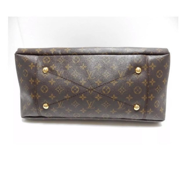Louis Vuitton Artsy Monogram Brown Coated Canvas Hobo Bag