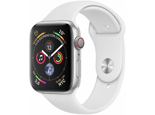 Apple Watch Series 4 GPS + Cellular, 40mm Caja de Aluminio Plata,