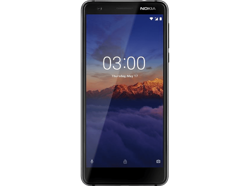 Móvil - Nokia 3.1, Negro, 16 GB, 2 GB RAM, 5.2", Mediatek MT6750