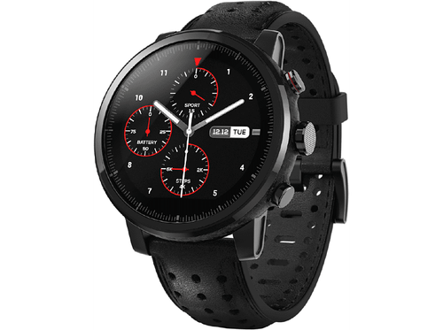  Xiaomi Amazfit Stratos +, 1.34", 512 RAM, 4 GB, Bluetooth, Wi-Fi, GPS, Negro