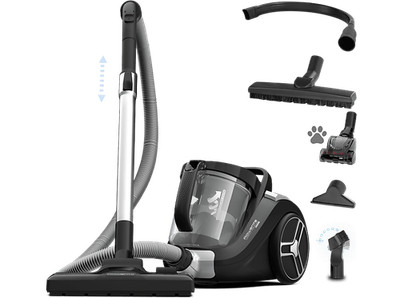 Aspirador sin bolsa - Rowenta Compact Power XXL RO4B75, 900W, 2.5 L, Filtrado Ci