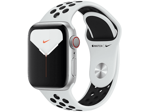 Apple Watch Nike S5,Chip W3,40 mm,GPS+Cellular,Caja AL AG,Correa Nike platino/bk