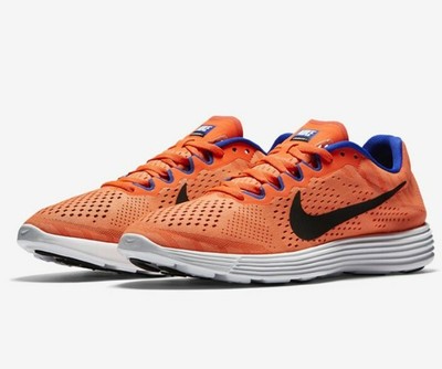2016 NIKE SPEED LUNARACER 4 RUNNING ORANGE BLUE BLCK WHT Sz 15 844562 800 $110 