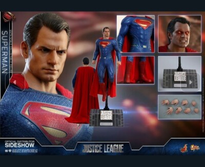 Hot Toys MMS465 Justice League Superman Henry Cavill SEALED In SHIPPER