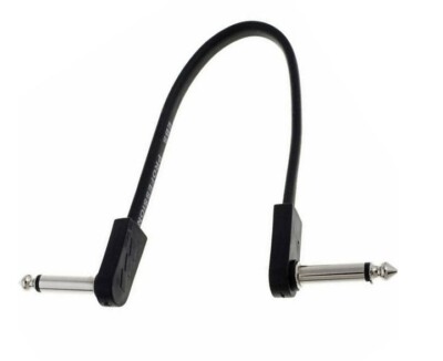 NEW EBS Deluxe Flat Patch Cable - Right Angle to Right Angle - 18cm (7.09'')