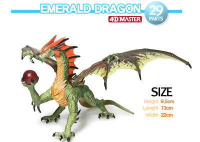 4d master emerald dragon puzzle 29parts
