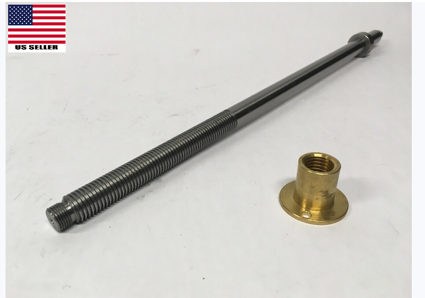 Ammco 4000 Brake Lathe Rotor Lead Screw & Nut Part# 10868 32111 New