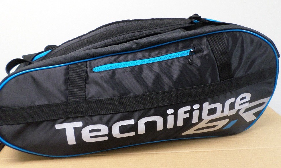 NEW Tecnifibre 6R Team Lite Tennis Bag, 1.5 lbs, 2 compartments, 1 accessory poc
