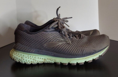 Brooks Adrenaline GTS 20 1202961B084 Gre Mint Lace Up Sneaker Shoes WOMENS 7