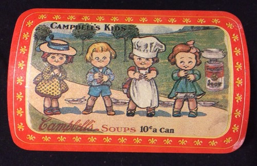 Vintage 1997 Campbell's Soup Kids Tin Box Cranberry Cobbler