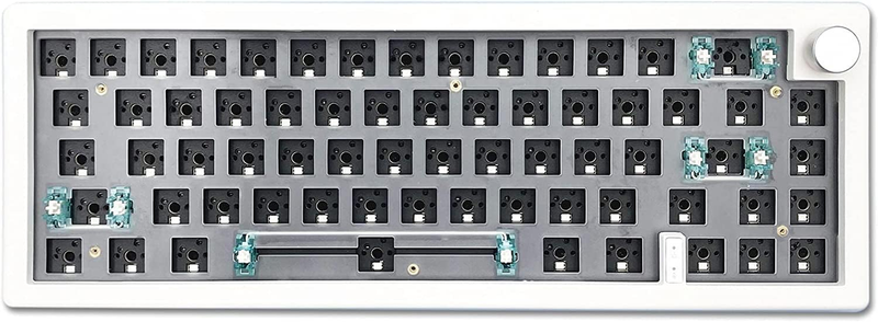 GMK67-65% Keyboard Kit,Hot-Swappable Bluetooth 5.0/2.4G/Type-C Tri-Mode Wireless