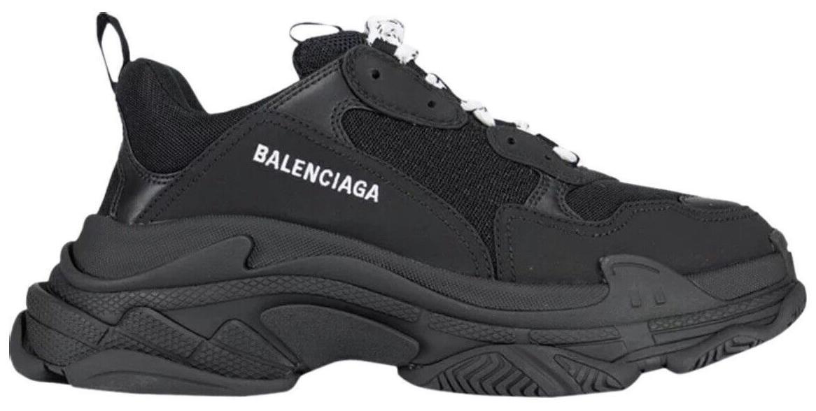 Size 10 - Balenciaga Triple S Sneaker 2020 Black for sale Size 10 - Balenciaga Triple S Sneaker 2020 Black for sale