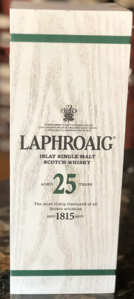 Laphroaig - 25 Year Islay Single Malt Scotch Whisky BOX ONLY