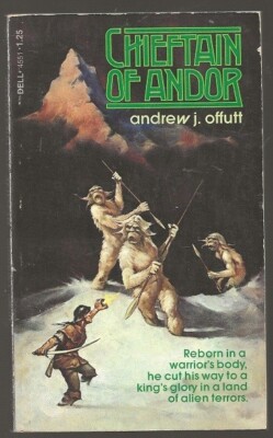 ANDREW J. OFFUTT. Chieftain of Andor. Dell, 1976. 1st ed. ERB style
