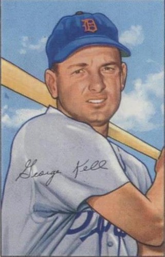 1987 C.C.C. 1952 Bowman Reprints - George Kell #75