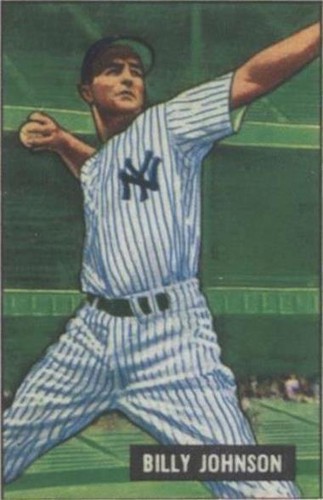 1986 C.C.C. 1951 Bowman Reprints - Billy Johnson #74