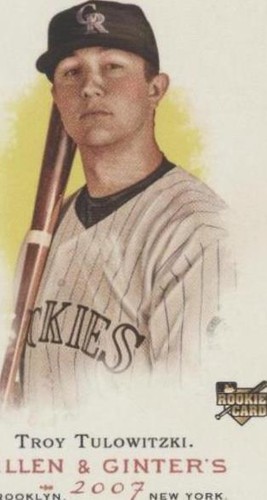2007 Topps Allen & Ginter's - Troy Tulowitzki #75
