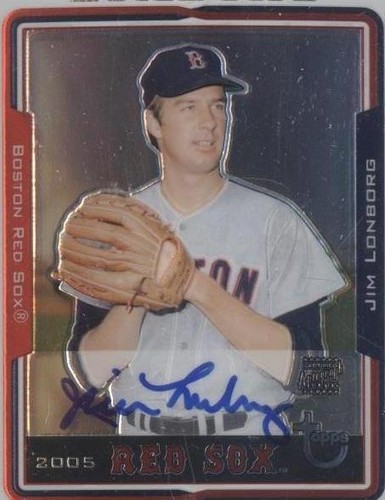 2005 Topps Retired Signature Edition - Jim Lonborg #TA-JRL