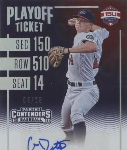 2016 Panini Elite Extra Edition - Cade Doughty #15U-CD