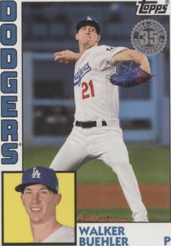 2019 Topps Mini - Walker Buehler #84-48