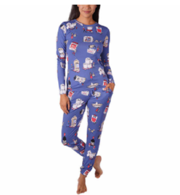 NEW Munki Munki Women's Costco 3-piece Pajama Set Size 2XL