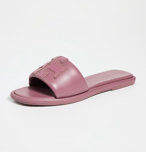 TORY BURCH ピンク ポインテッドトゥ 靴　US8.5サイズ ◇ TORY BURCH トリーバーチ リボン ぺたんこ ポインテッドトゥ