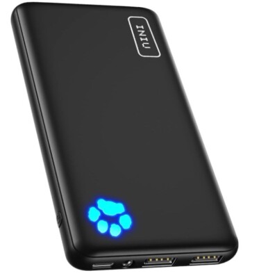 Best Portable Charger, Slimmest 10000mAh 5V/3A Power Bank USB High Speed Charge