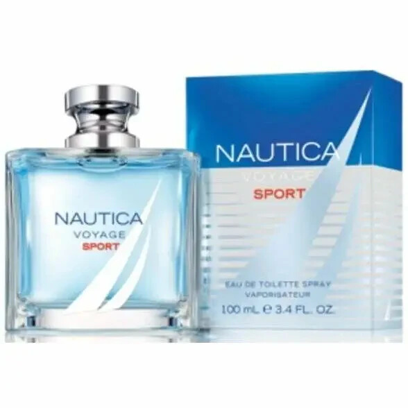 NAUTICA VOYAGE SPORT 3.4 oz 3.3 Cologne Spray for Men New in Box